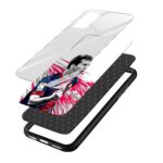Messi Printed Glass Back Phone Case - Image 3