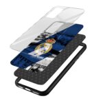 Real Madrid Logo Printed Glass Back Phone Case - Image 3