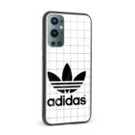 Black And White Printed Glass Back Phone Case - Image 2