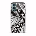 Pattern Printed Glass Back Phone Case