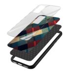 Pattern Printed Glass Back Phone Case - Image 3