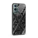 Abstract Printed Glass Back Phone Case - Image 2