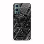 Abstract Printed Glass Back Phone Case