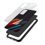 Abstract Printed Glass Back Phone Case - Image 3