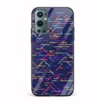 Abstract Printed Glass Back Phone Case