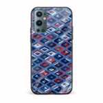 Abstract Printed Glass Back Phone Case