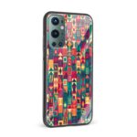 Abstract Printed Glass Back Phone Case - Image 2