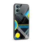 Abstract Printed Glass Back Phone Case - Image 2