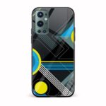 Abstract Printed Glass Back Phone Case