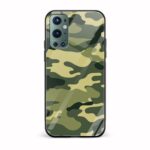 Camouflage Printed Glass Back Phone Case