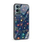 Abstract Printed Glass Back Phone Case - Image 2