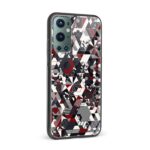 Abstract Printed Glass Back Phone Case - Image 2