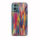 Abstract Printed Glass Back Phone Case