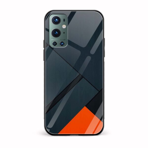 Pattern Printed Glass Back Phone Case