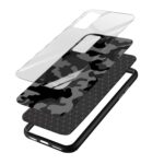 Camouflage Printed Glass Back Phone Case - Image 3
