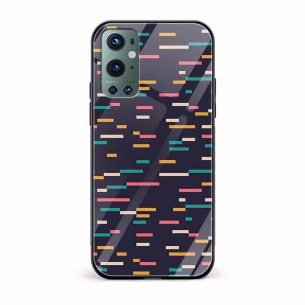 Pattern Printed Glass Back Phone Case
