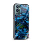 Abstract Printed Glass Back Phone Case - Image 2