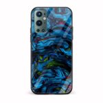 Abstract Printed Glass Back Phone Case