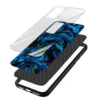 Abstract Printed Glass Back Phone Case - Image 3