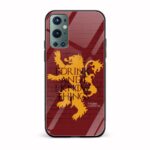 Tyrion Lannister - I Drink And I Know Things Printed Glass Back Phone Case