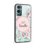 Just Breathe Printed Glass Back Phone Case - Image 2