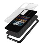 Running Printed Glass Back Phone Case - Image 3