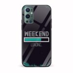 WEEKEND LOADING Printed Glass Back Phone Case