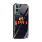 Napflix Printed Glass Back Phone Case - Image 2