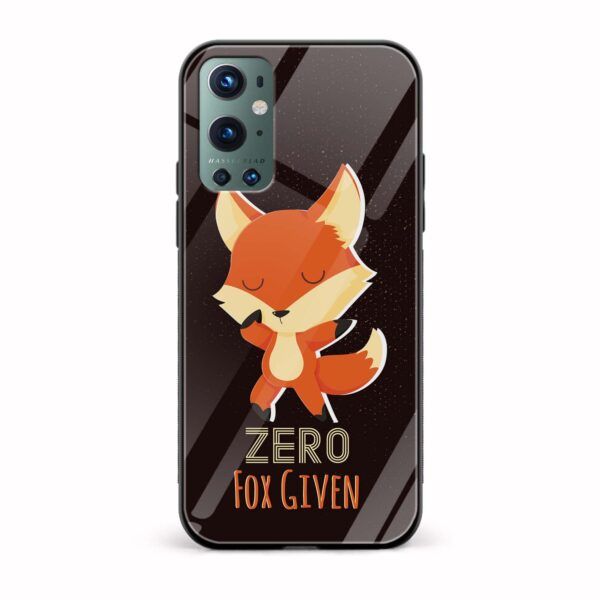 Zero Fox Given Printed Glass Back Phone Case