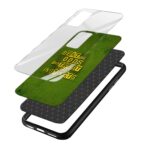 Beat tTe Odds And Trust Your Instincts Printed Glass Back Phone Case - Image 3