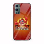 Explorer Printed Glass Back Phone Case