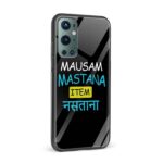 Mausam Mastana Item Nastana Printed Glass Back Phone Case - Image 2
