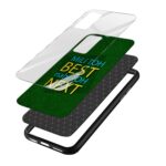 Mili Toh BEST Nahi Toh NEXT Printed Glass Back Phone Case - Image 3