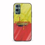 Overworked Underpaid Printed Glass Back Phone Case