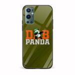 Dab Panda Printed Glass Back Phone Case