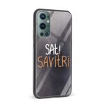 Sati Savitri Printed Glass Back Phone Case - Image 2