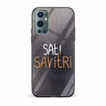 Sati Savitri Printed Glass Back Phone Case