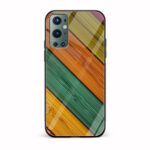 Wooden  Printed Glass Back Phone Case