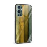 Wooden  Printed Glass Back Phone Case - Image 2