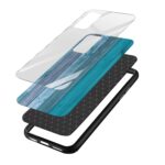 Wooden  Printed Glass Back Phone Case - Image 3