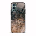 Wooden  Printed Glass Back Phone Case