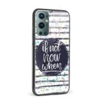 If Not Now When  Glass Back Phone Case - Image 2