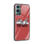 Dreamer Tom  Glass Back Phone Case - Image 2