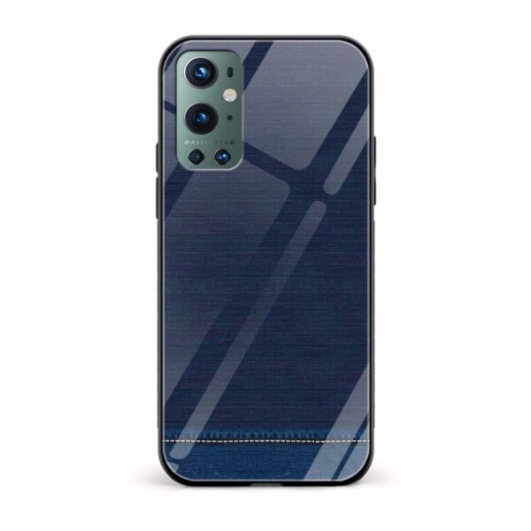 Denim Texture  Glass Back Phone Case
