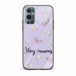 Stay Curious  Glass Back Phone Case