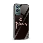 Princess  Glass Back Phone Case - Image 2