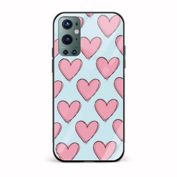 Love Is In The Air Glass Back Phone Case