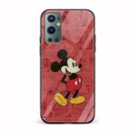 Mickey Mouse Glass Back Phone Case