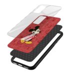 Mickey Mouse Glass Back Phone Case - Image 3