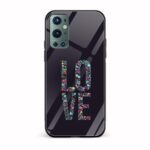 Floral LOVE  Glass Back Phone Case